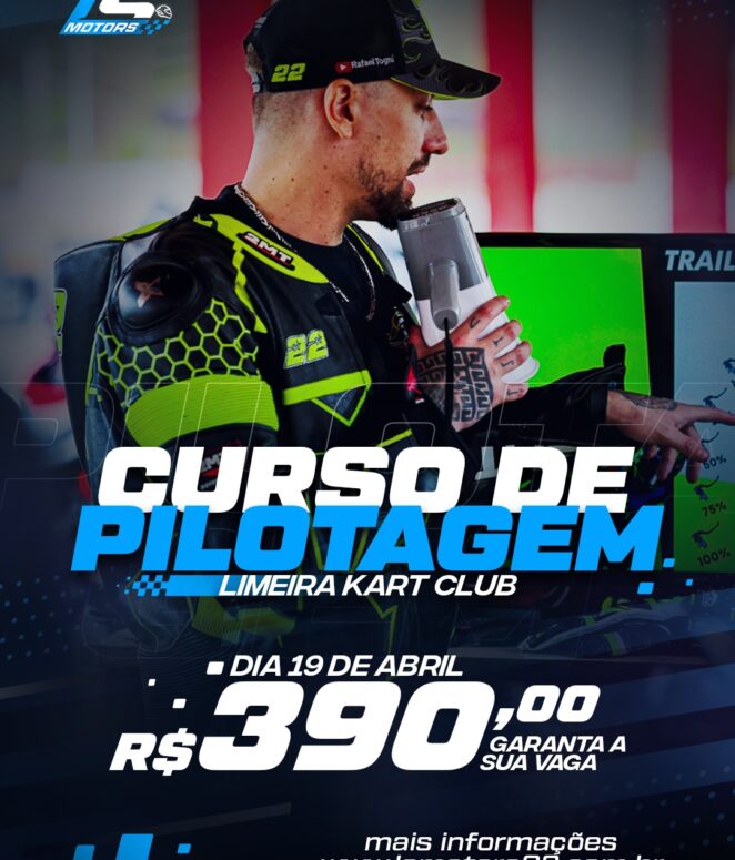 CURSO DE PILOTAGEM - Limeira Kart Club - 19/04/2026