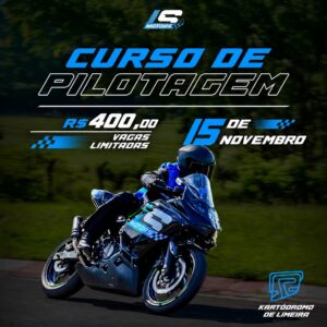 CURSO DE PILOTAGEM - LIMEIRA - 15/11/2026